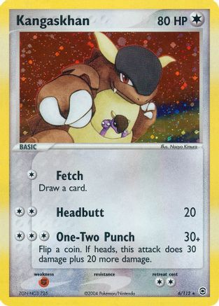 Kangaskhan 006  - Holofoil FireRed & LeafGreen - Holo Rare