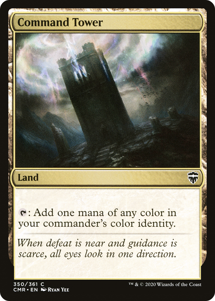 Command Tower (350) (CMR-350)  - Commander Legends