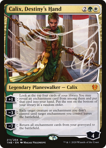 Calix, Destiny's Hand (THB-211)  - Theros Beyond Death