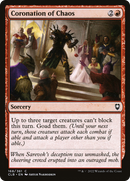 Coronation of Chaos (CLB-168) - Commander Legends: Battle for Baldur's Gate Foil