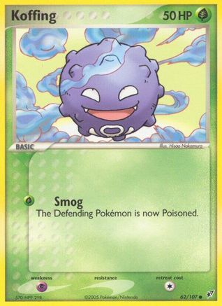 Koffing 062/107  Deoxys - Common