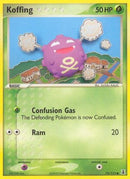 Koffing 072/113  - Reverse Holofoil Delta Species - Common