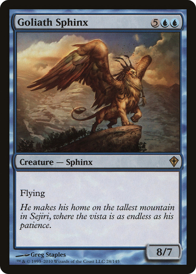 Goliath Sphinx (WWK-028)  Foil - Worldwake