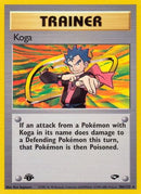 Koga (106) 106/132  - 1st Edition Gym Challenge - Rare