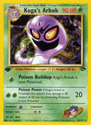 Koga's Arbok 025/132  - Unlimited Gym Challenge - Rare