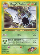 Koga's Golbat 046/132  - 1st Edition Gym Challenge - Uncommon