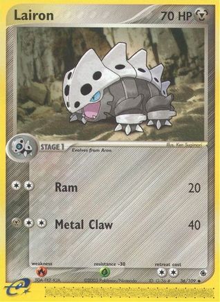 Lairon 036/109  Ruby and Sapphire - Uncommon