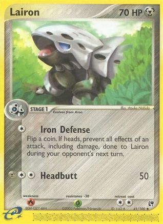 Lairon 041  - Reverse Holofoil Sandstorm - Uncommon