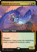 Sarinth Greatwurm (Extended Art) (BRO-358)  Foil - The Brothers' War: (Extended Art)