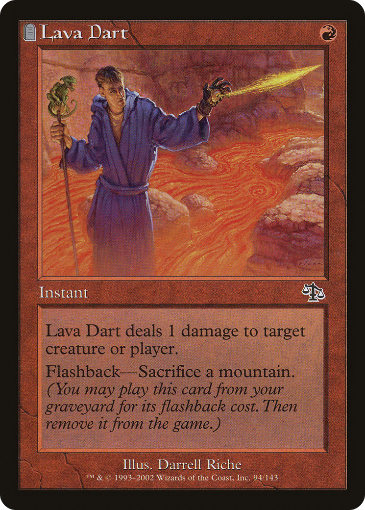 Lava Dart (JUD-094)  Foil - Judgment: (tombstone)