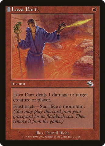 Lava Dart (JUD-094)  Foil - Judgment: (tombstone)