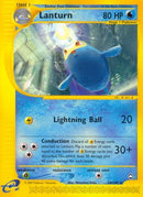 Lanturn (20) 020  - Reverse Holofoil Aquapolis - Rare