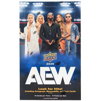 2025 Upper Deck AEW Wrestling Hobby Box (Call for Pricing)