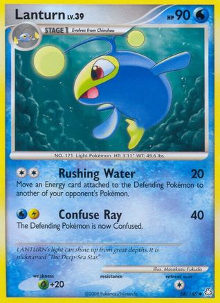 Lanturn (58) 058  Legends Awakened - Uncommon