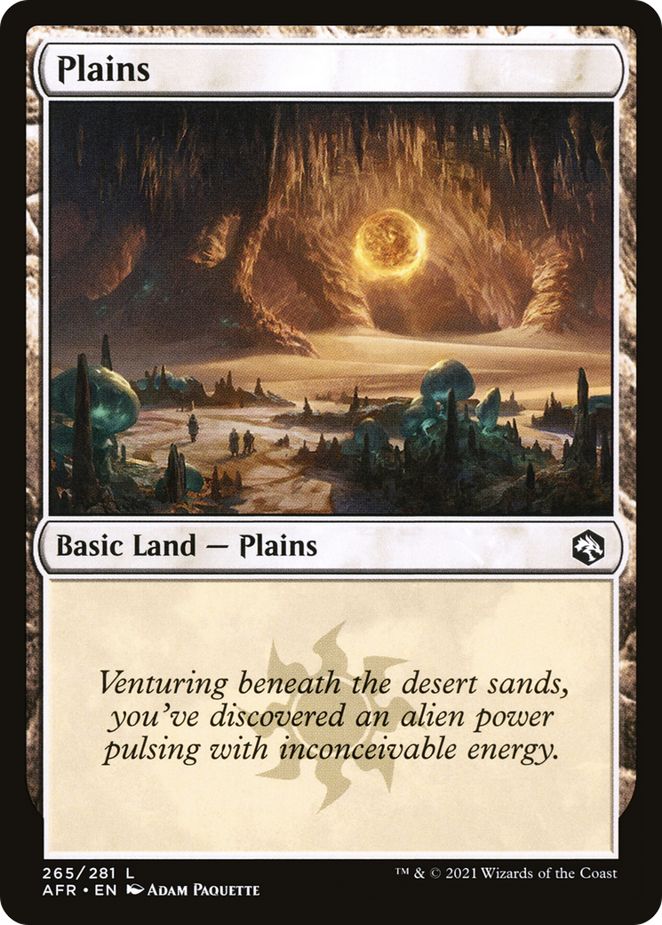 Plains (265) (AFR-265)  - Adventures in the Forgotten Realms