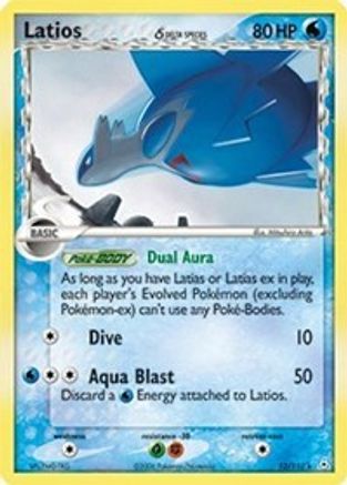 Latios 012/110  - Reverse Holofoil Holon Phantoms - Holo Rare