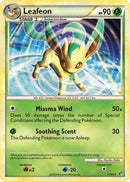 Leafeon 017  - Reverse Holofoil Undaunted - Rare