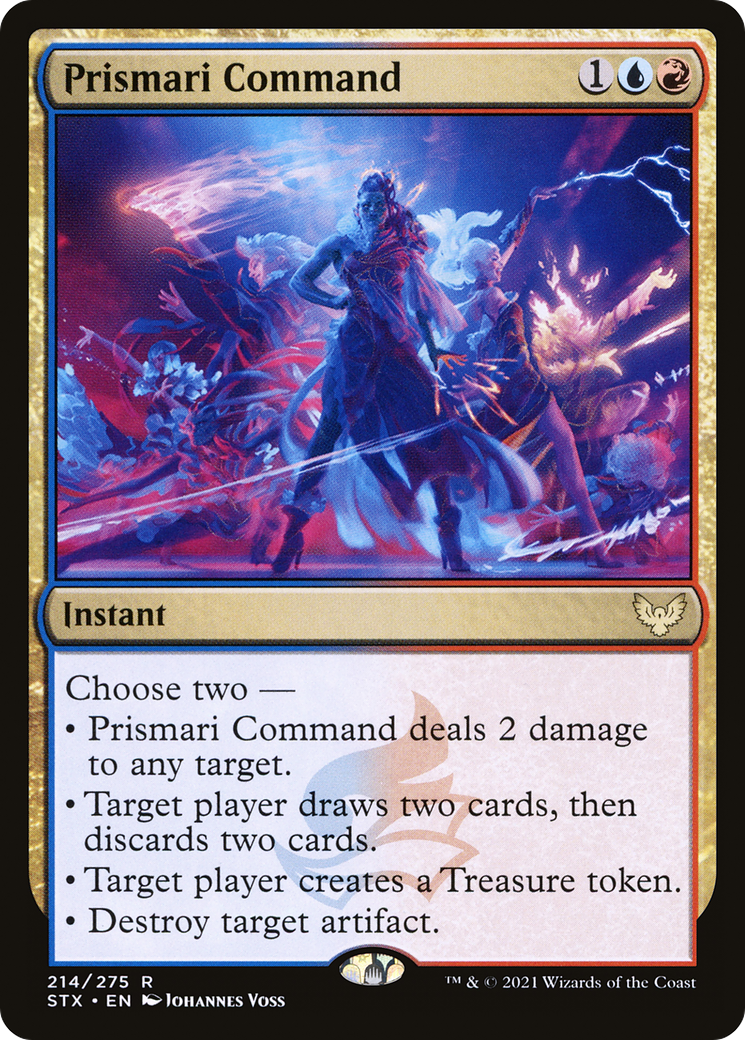 Prismari Command (STX-214)  - Strixhaven: School of Mages