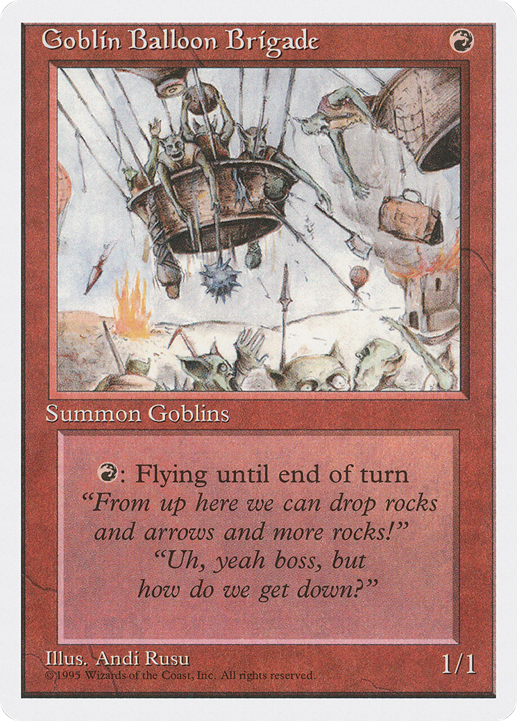 Goblin Balloon Brigade (4ED-)  - Fourth Edition