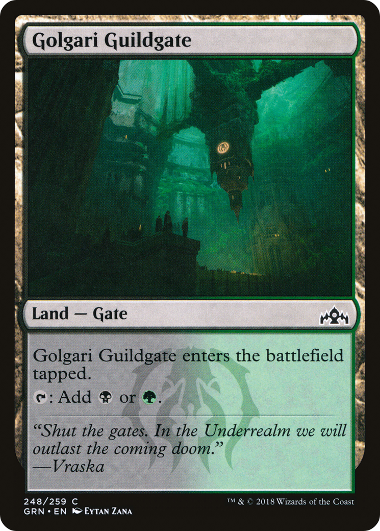 Golgari Guildgate (248) (GRN-248) - Guilds of Ravnica Foil