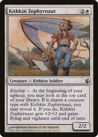 Kithkin Zephyrnaut (MOR-016)  Foil - Morningtide