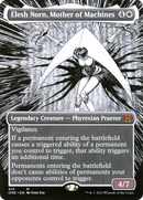 Elesh Norn, Mother of Machines (Borderless) (ONE-415)  Foil - Phyrexia: All Will Be One