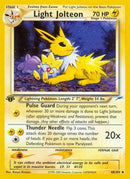 Light Jolteon 048/105  - Unlimited Neo Destiny - Uncommon