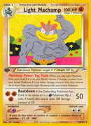 Light Machamp 025/105  - 1st Edition Neo Destiny - Rare