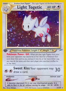Light Togetic 015  - Unlimited Holofoil Neo Destiny - Holo Rare