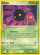Lileep 052  - Reverse Holofoil Power Keepers - Common