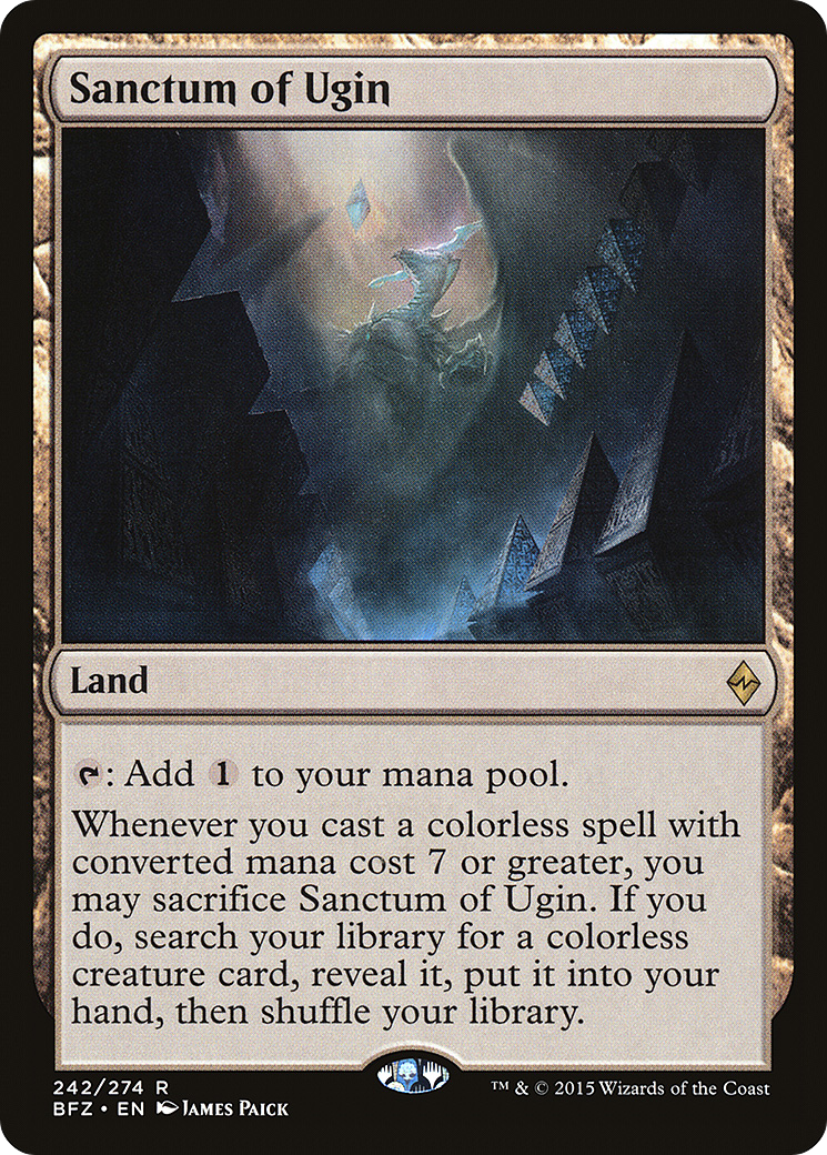Sanctum of Ugin (BFZ-242)  Foil - Battle for Zendikar