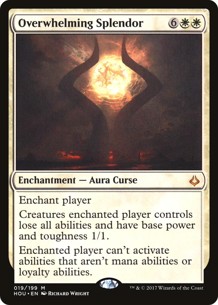 Overwhelming Splendor (HOU-019)  Foil - Hour of Devastation