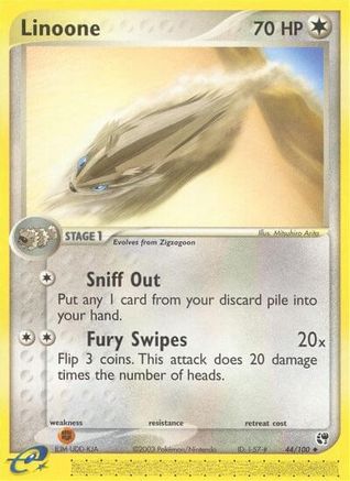 Linoone 044/44  Sandstorm - Uncommon