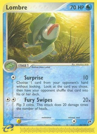Lombre 046/100  - Reverse Holofoil Sandstorm - Uncommon