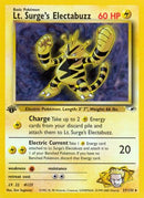 Lt. Surge's Electabuzz (27) 027/132  - 1st Edition Gym Heroes - Rare