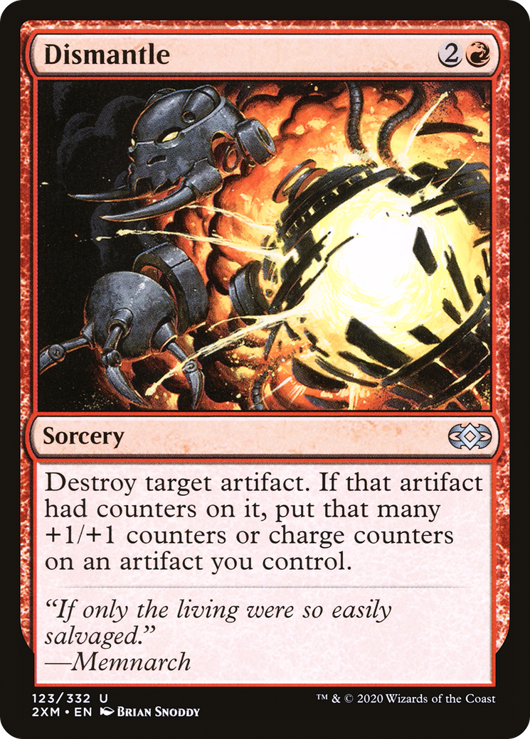 Dismantle (2XM-123)  Foil - Double Masters