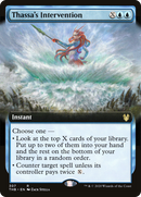 Thassa's Intervention (Extended Art) (THB-307)  Foil - Theros Beyond Death: (Extended Art)