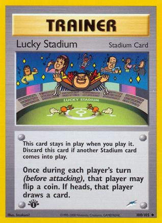 Lucky Stadium 100/105  - Unlimited Neo Destiny - Uncommon