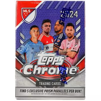 2024 Topps Chrome MLS Soccer Blaster Box