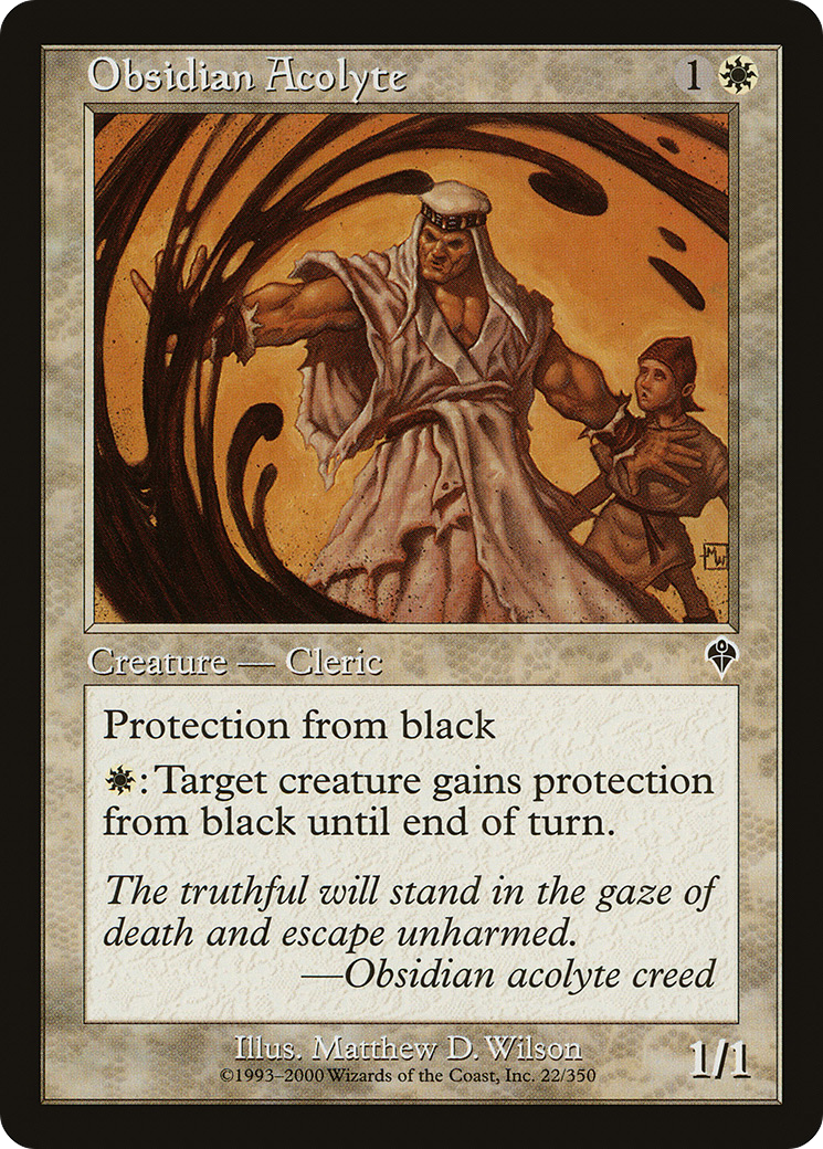 Obsidian Acolyte (INV-022)  - Invasion