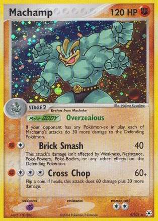Machamp 009  - Holofoil Hidden Legends - Holo Rare