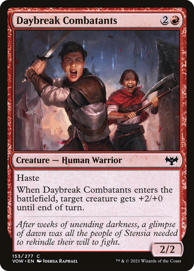Daybreak Combatants (VOW-153)  - Innistrad: Crimson Vow