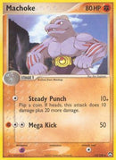 Machoke 033  - Reverse Holofoil Power Keepers - Uncommon