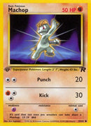 Machop 059/82  - 1st Edition Team Rocket - Common