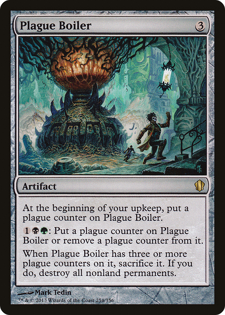 Plague Boiler (C13-254)  - Commander 2013
