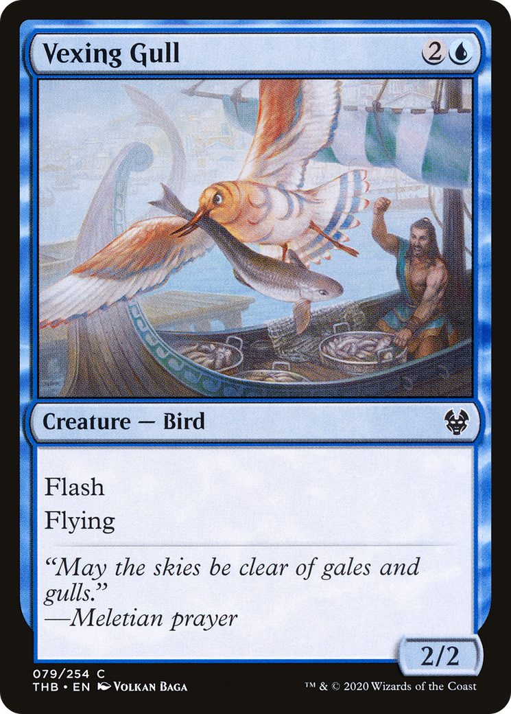 Vexing Gull (THB-079)  Foil - Theros Beyond Death