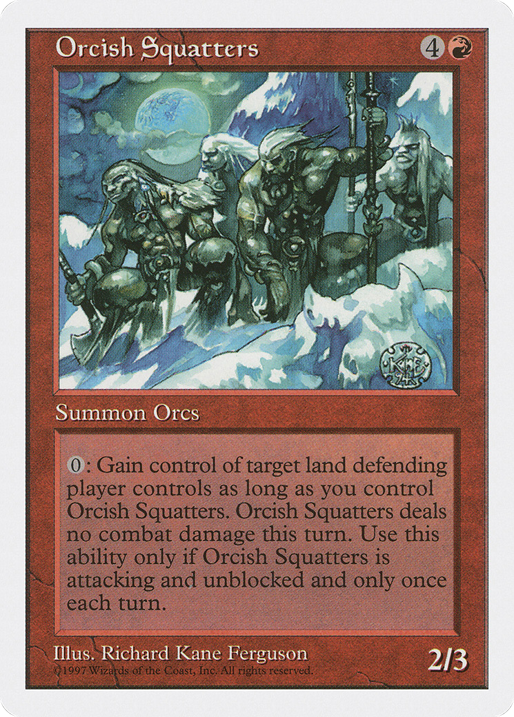 Orcish Squatters (5ED-)  - Fifth Edition