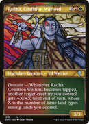 Radha, Coalition Warlord (Showcase) (DMU-310)  Foil - Dominaria United: (Showcase)
