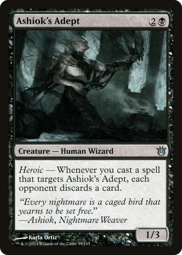 Ashiok's Adept (BNG-059)  Foil - Born of the Gods