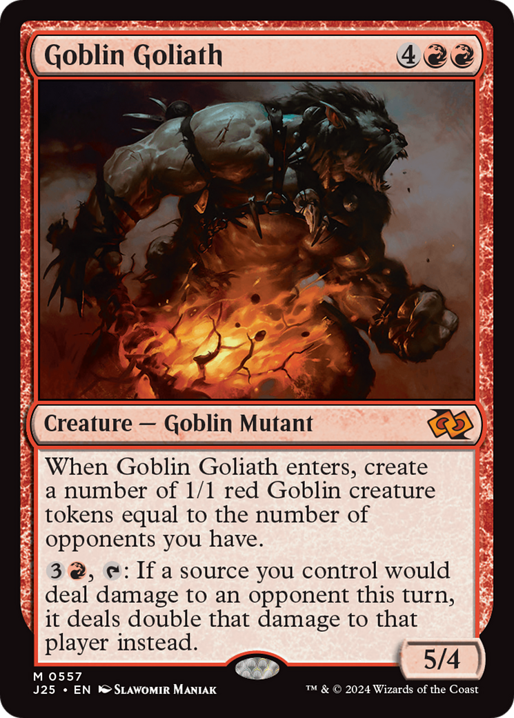 Goblin Goliath (J25-557)  - Foundations Jumpstart